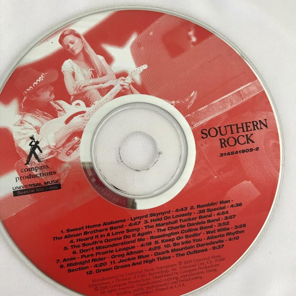 AS IS Southern Rock assorted hits CD